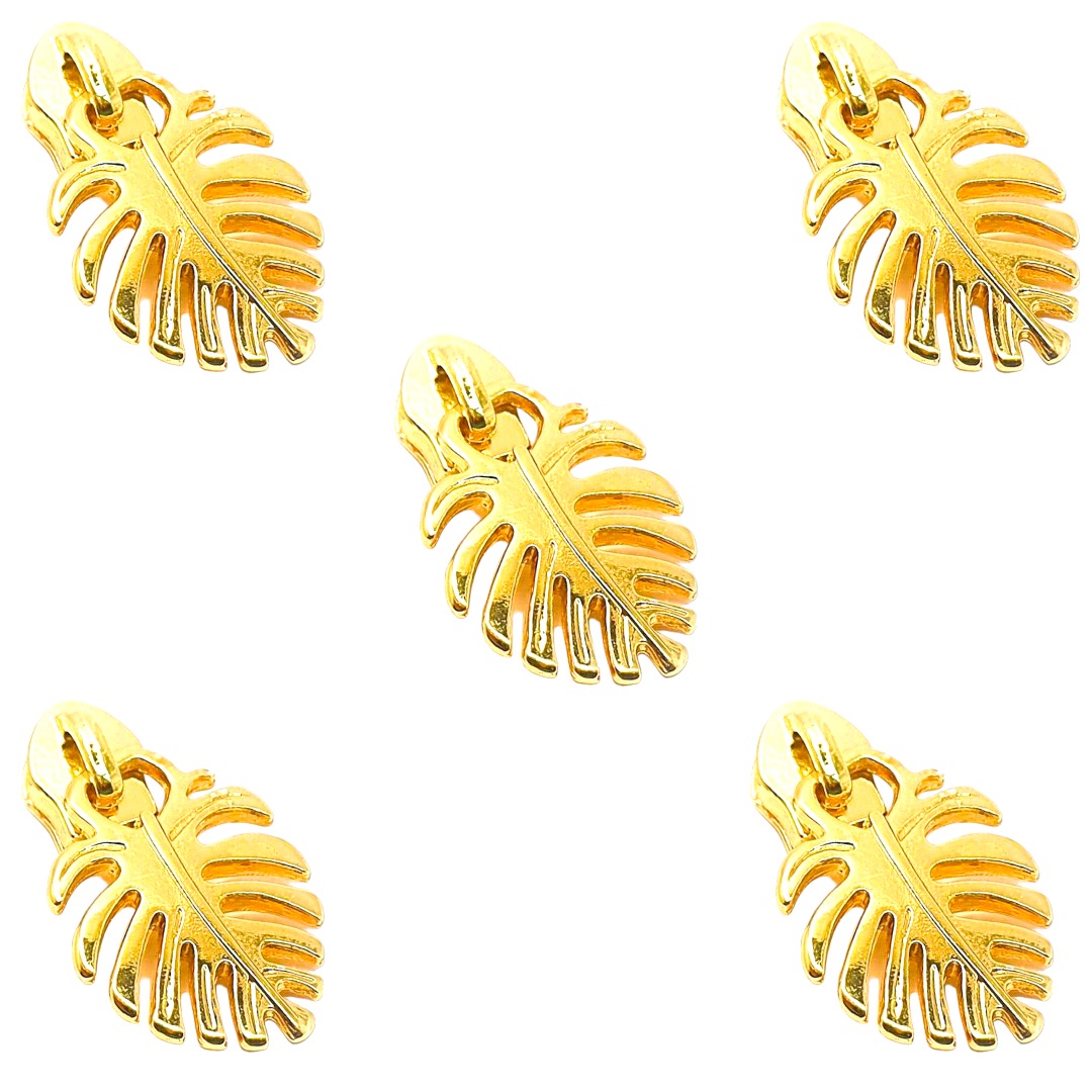 Cursor Folha Dourada Numero 5 Com 05 Unidades -04