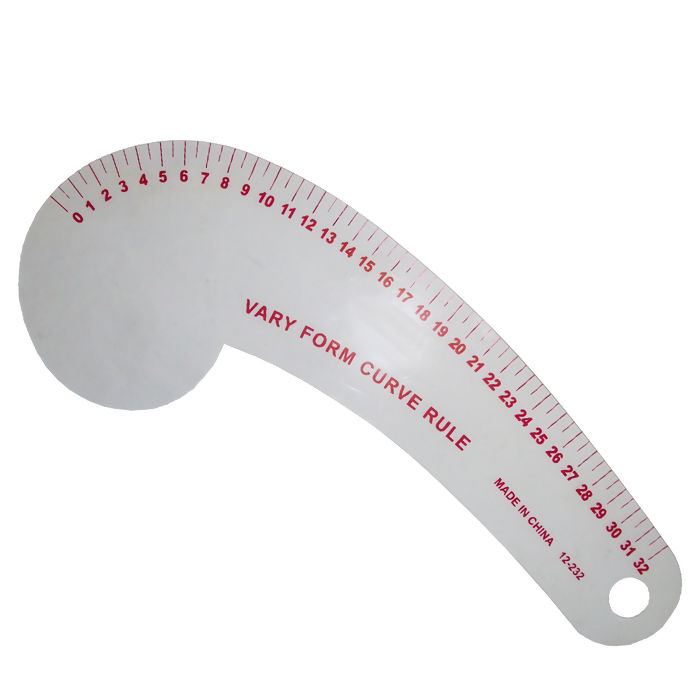Regua para Modelagem cava curva Régua para modelagem cava